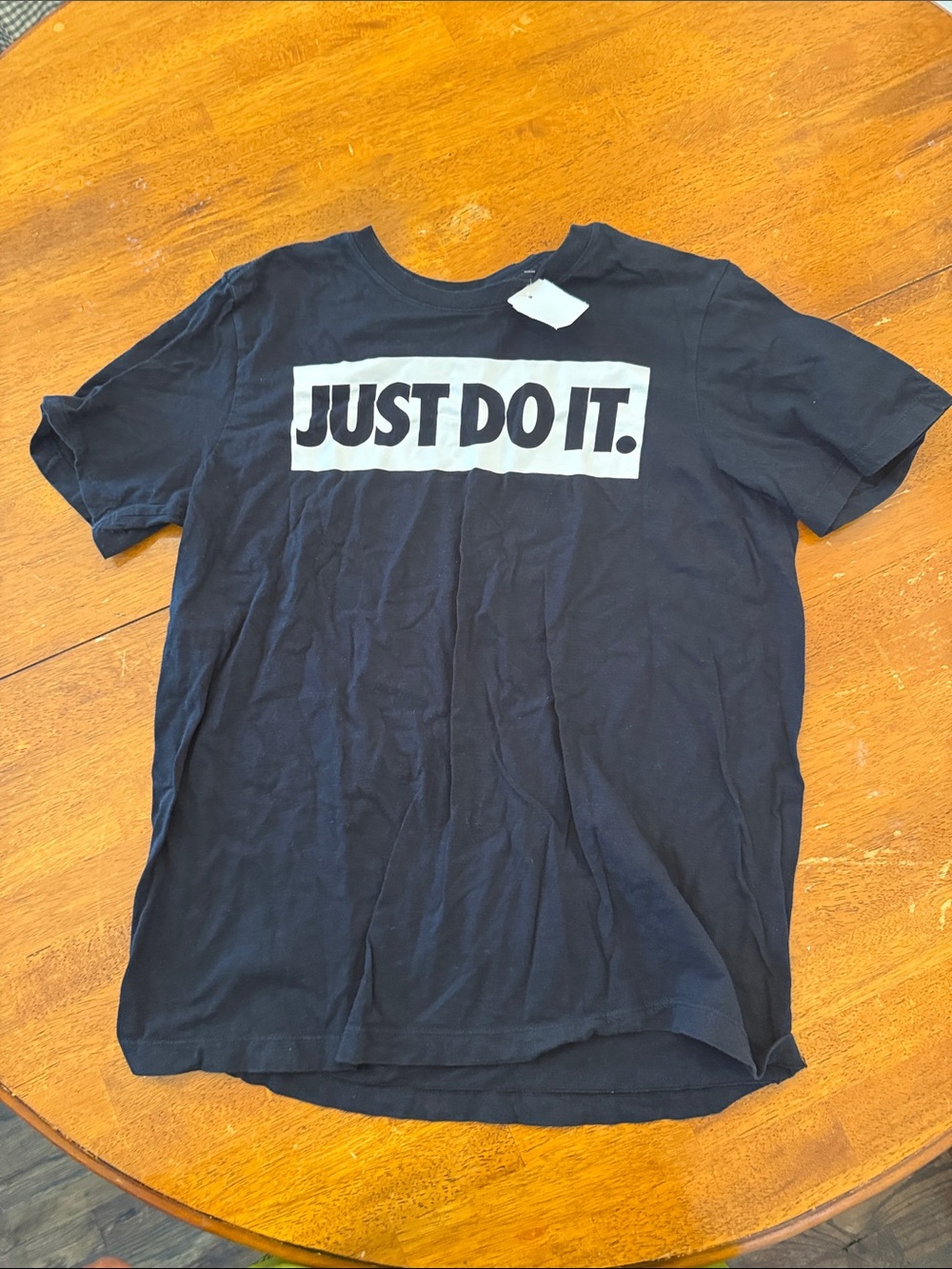 Nike Black Men Just Do It.' Graphic Tee Large